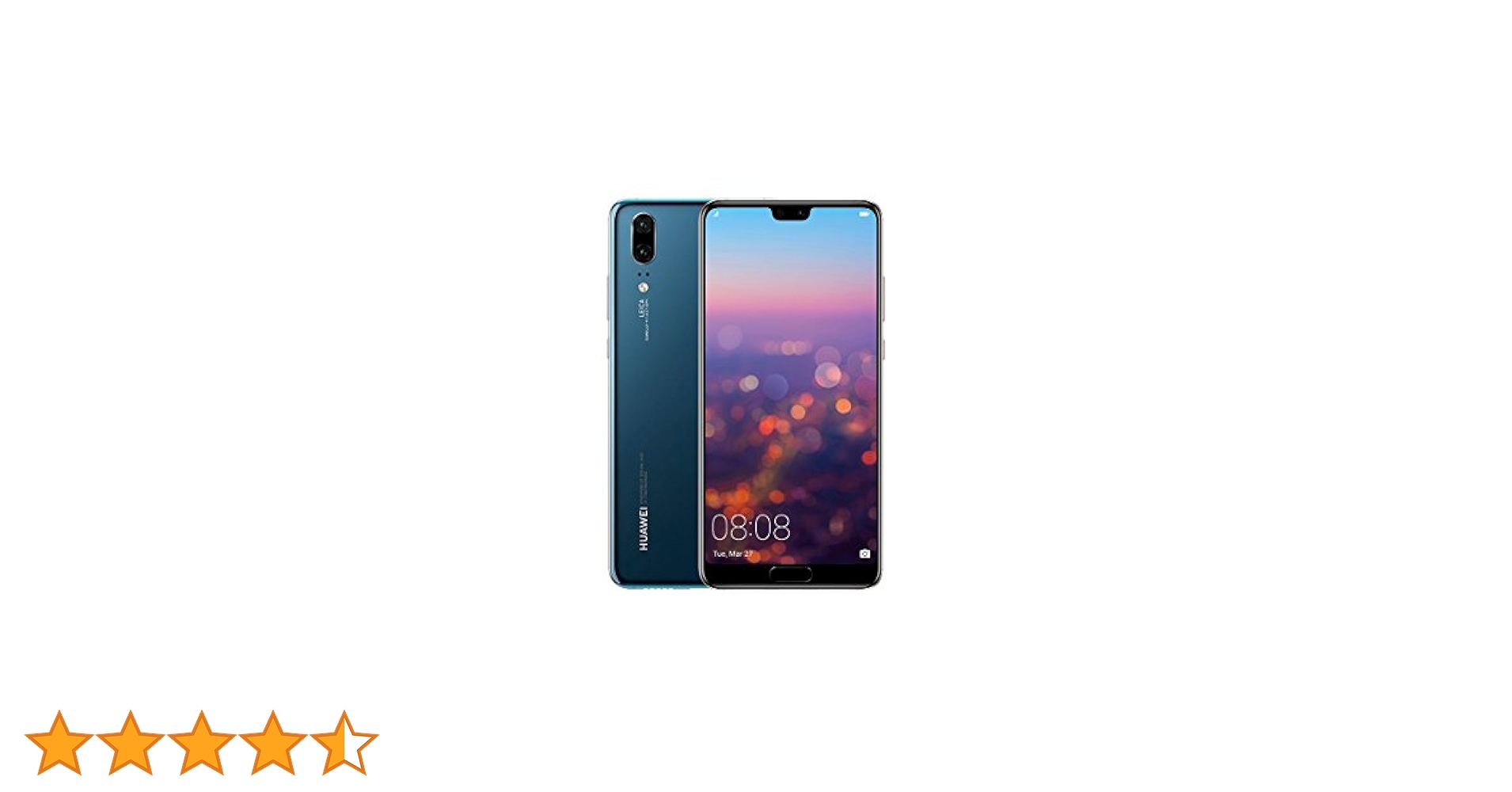 HUAWEI P20 128Gb Dual Sim Factory Unlocked 4G Lte Smartphone